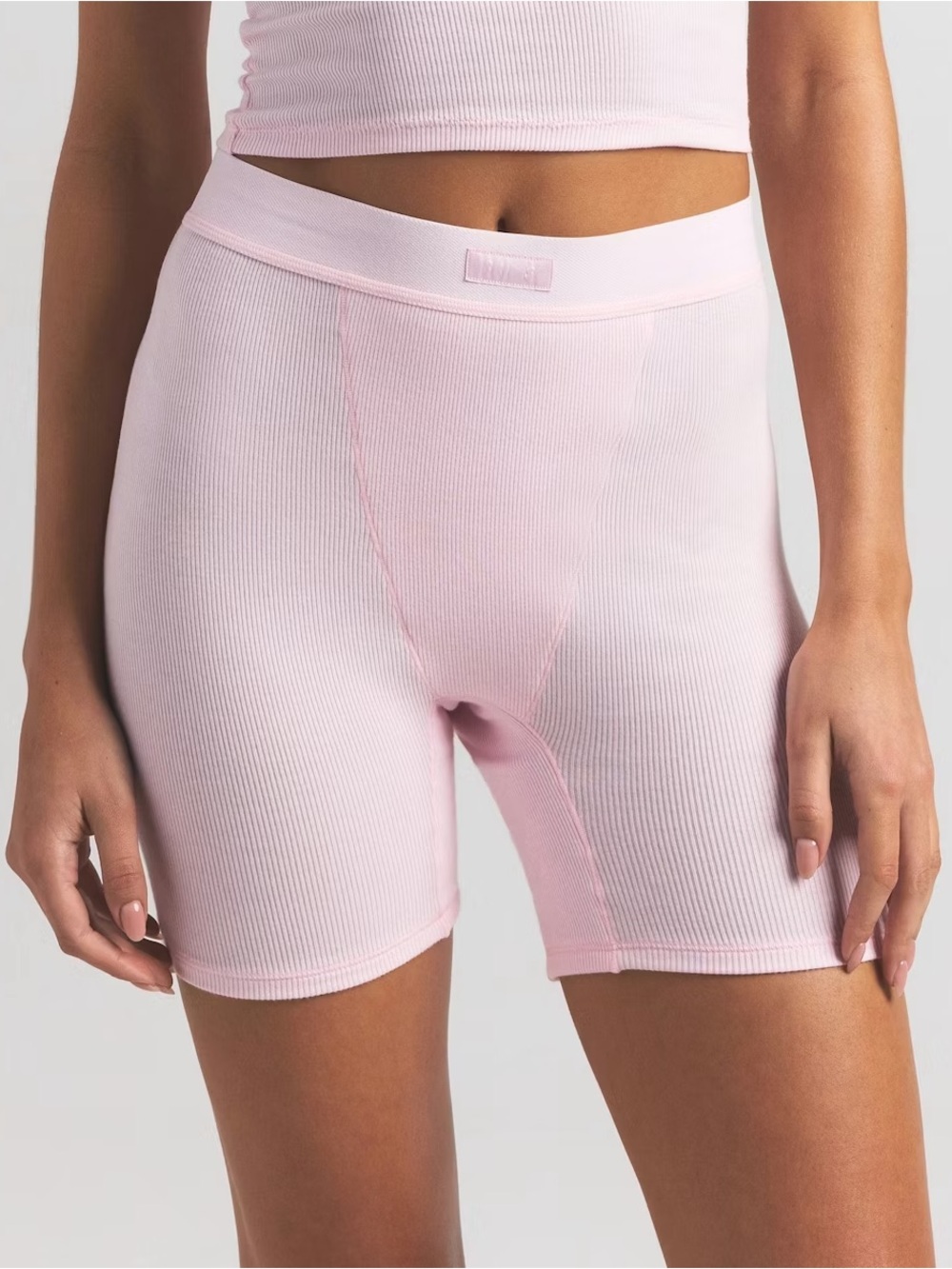 Skims Cotton Rib Boxer